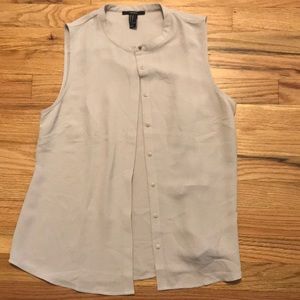 Tan thick strap tank top